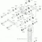 KX100 Задняя подвеска