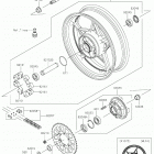 NINJA 650 ABS Заднее колесо  /  цепь