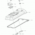 NINJA 650 ABS Крышка головки цилиндров