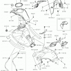 Z125 PRO Топливный бак
