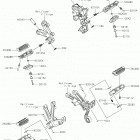 NINJA H2 SX SE+ Подножки