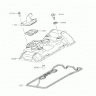 NINJA 400 ABS Крышка головки цилиндров
