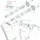 Ninja 1000SX Распредвал(ы)  /  натяжитель