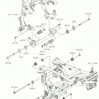 Versys 650 ABS Крепление двигателя