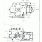 W800 CAFE Болты крепления картера