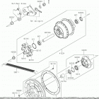 VULCAN 900 CLASSIC Заднее колесо  /  цепь