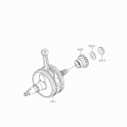 KX250 Коленвал