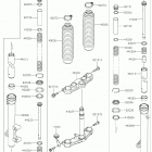 KLX140G Передняя вилка