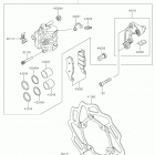 KX450 Передний тормоз