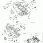 KLX230R Картер двигателя