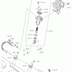 KX250 Задний торм цилиндр