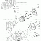 KLX140G Масляный насос