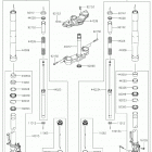 Ninja 1000SX Передняя вилка