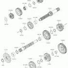 KLX140 Трансмиссия