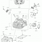 KLX230R Головка цилиндров