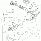 KLX140L Воздушный фильтр