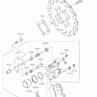 Z125 PRO Передний тормоз