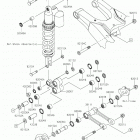 KX450 Задняя подвеска
