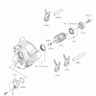 KX250 Шестерни   /  вилки переключения