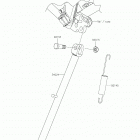 KLX140G Подножка