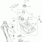 KX250 Топливный бак