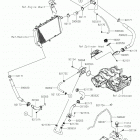 Ninja 1000SX Патрубки охлаждения