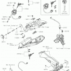 Ninja 650 Замок зажигания  /  замки  /  отражатели