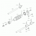 Versys 650 ABS Шестерни   /  вилки переключения