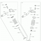 KLX140G Клапана