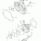 KLX140L Крышки двигателя