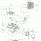KX450 Головка цилиндров