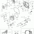 KLX300R Крышки двигателя