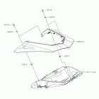 Ninja 1000SX Боковые обтекатели