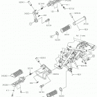 W800 Подножки