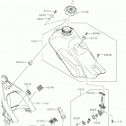 KLX140G Топливный бак