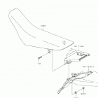 KLX140 Сиденье