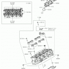 NINJA H2 SX SE+ Головка цилиндров
