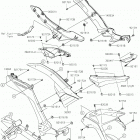 Z125 PRO Боковые крышки  /  крышка цепи