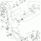 KLX140G Механизм переключения передач