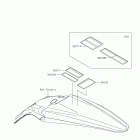 KX250 Лейбл предостережения