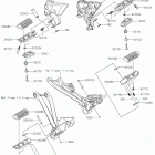 Ninja 1000SX Подножки