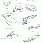 NINJA 400 ABS Decals(black)(glfb)