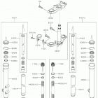 KX65 Передняя вилка
