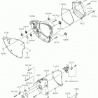 KX250 Крышки двигателя
