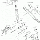 KLX230R Подвеска  /  амортизатор