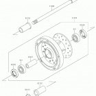 VULCAN 900 CLASSIC Переднее колесо