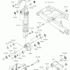 KLX140G Подвеска  /  амортизатор