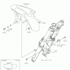 Ninja 400 Крыло переднее