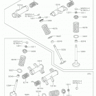 VULCAN 900 CLASSIC Клапана