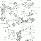 Z400 ABS Рама ,крепежные детали